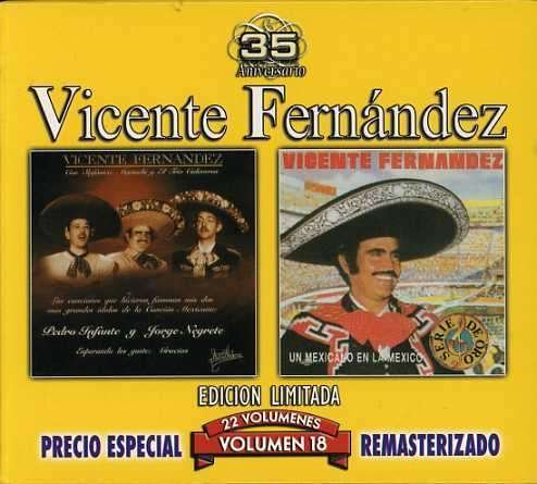 Cover for Vicente Fernandez · Thirty Five Anniversary-vol 18 (CD)