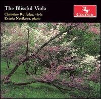Blissful Viola - Clarke / Bliss / Bridge / Rutledge / Nosikova - Música - CTR - 0044747281025 - 30 de janeiro de 2007