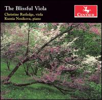 Blissful Viola - Clarke / Bliss / Bridge / Rutledge / Nosikova - Musiikki - CTR - 0044747281025 - tiistai 30. tammikuuta 2007