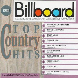 Cover for Billboard Top Country Hits  · 1986 (CD)