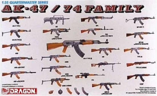 Cover for Dragon · 1/35 Ak-47/74 Family Part 1 (Toys)