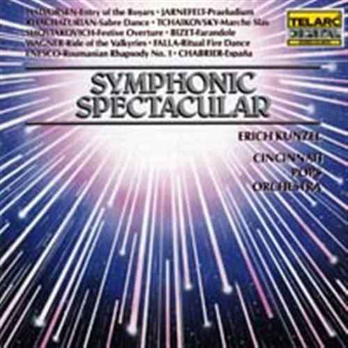 Cover for Erich Kunzel · Symphonic Spectacular-kunzel-cincinnati Pops Orch. (CD) (1998)
