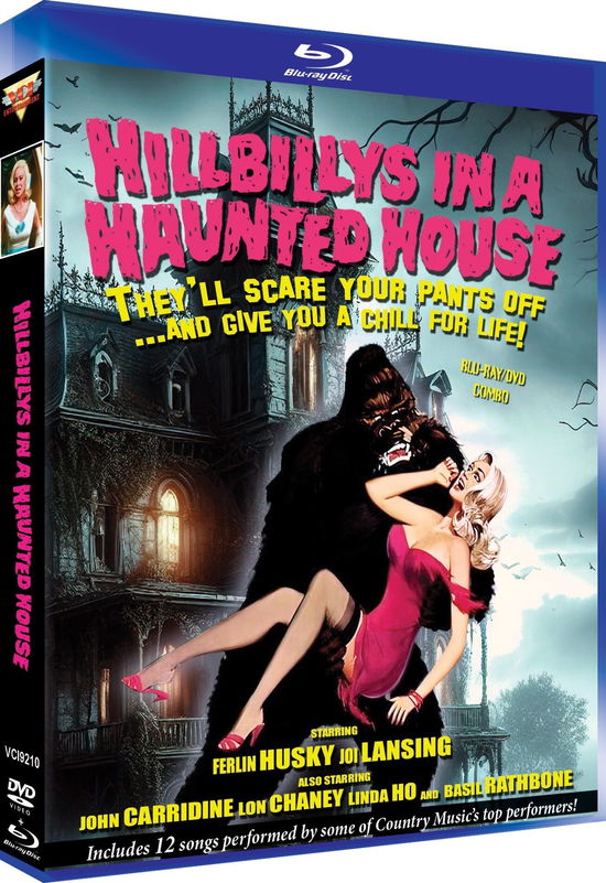 Cover for Blu-ray · Hillbillys in a Haunted House (Blu-ray/DVD) (2024)