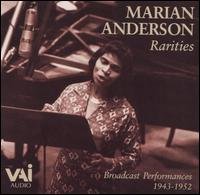 Cover for Marian Anderson · Rarities (CD) (2001)