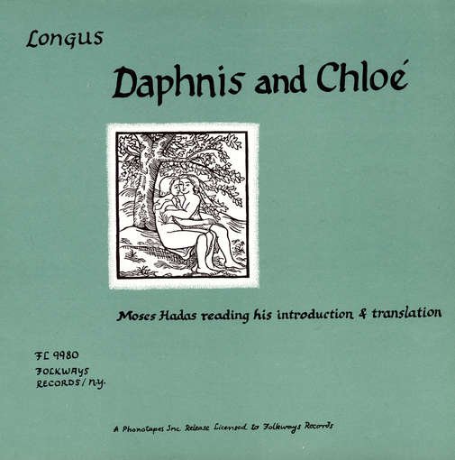 Cover for Moses Hadas · Longus - Daphnis and Chloe: Moses Hadas (CD) (2012)