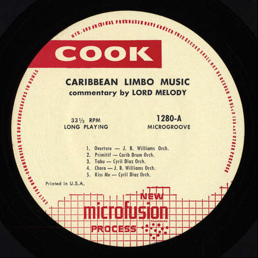 Cover for Lord Melody · Caribbean Limbo Music (CD) (2012)