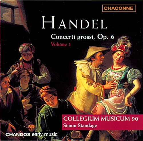 Cover for Handel / Collegium Musicum 90 / Standage · Concerti Grossi Op. 6 (CD) (1997)