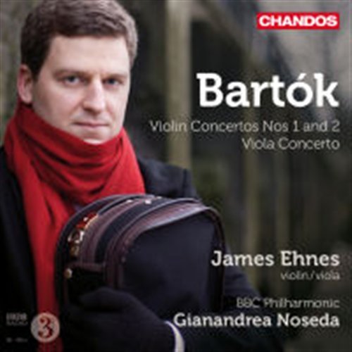 Cover for Bartok / Ehnes / Bbc Philharmonic Orch / Noseda · Violin Concerto 1 &amp; 2 &amp; Viola Concerto (CD) (2011)
