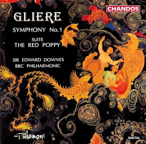 Gliere  Symphony No 1 - Bbc Podownes - Musik - CHANDOS - 0095115916025 - 1. Juli 1994