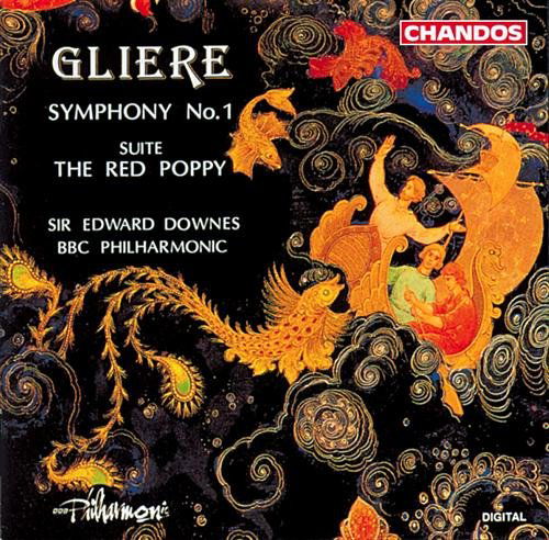 Gliere  Symphony No 1 - Bbc Podownes - Musik - CHANDOS - 0095115916025 - 1. juli 1994