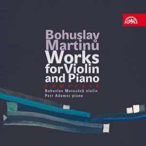Works for Violin & Piano - Martinu / Matousek / Adamec - Musik - SUPRAPHON - 0099925395025 - 30. september 2008