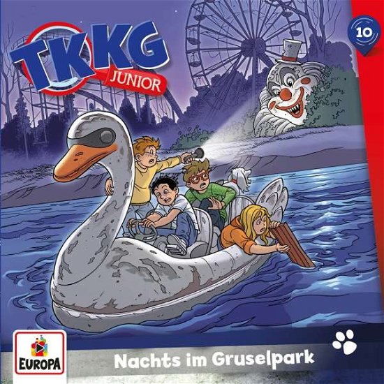 Cover for Tkkg Junior · 010/nachts Im Gruselpark (CD) (2020)