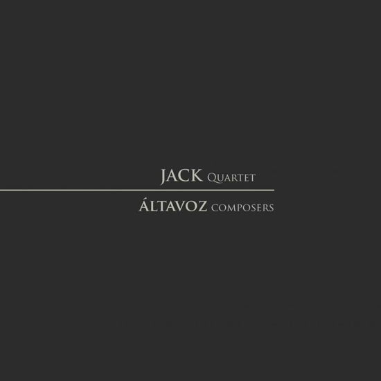 Cover for Lara / Jack Qrt · Jack Qrt Plays Altavoz Composers (CD) (2014)