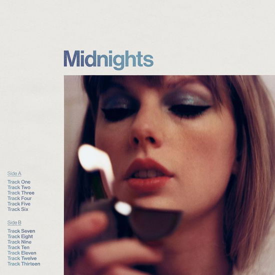 Cover for Taylor Swift · Midnights (CD) [Moonstone Blue (Clean) edition] (2022)