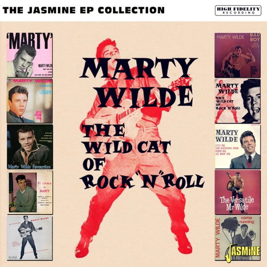 Cover for Marty Wilde · The EP Collection - The Wild Cat Of Rock N Roll (CD) (2024)