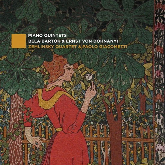 Cover for Zemlinsky Quartet / Paola Giacometti · Bela Bartok, Ernst Von  Dohnányi: Piano Quintets (CD) (2024)