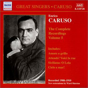 Complete Recordings of Enrico Caruso 5 - Caruso - Musikk - Naxos Historical - 0636943172025 - 21. august 2001