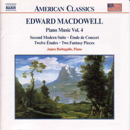 Cover for Macdowell / Barbagallo · Piano Music 4 (CD) (1999)