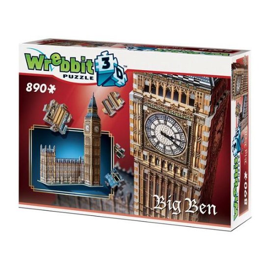 Cover for Wrebbit 3D Puzzle  Big Ben 890pc Puzzle (Jigsaw Puzzle)