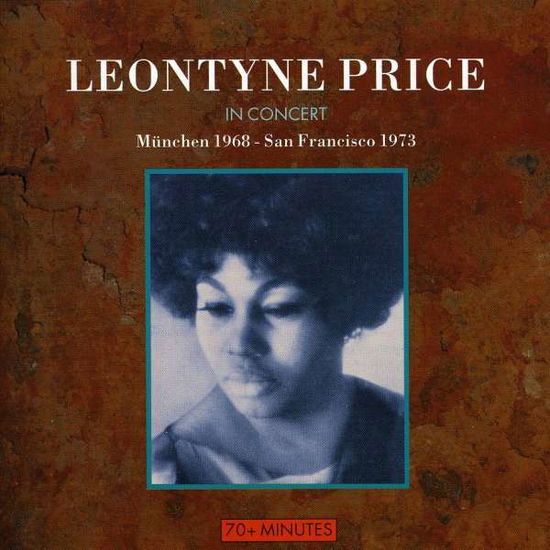 Cover for Leontyne Price · Munich-1968/san Francisco-1973 (CD) (1997)