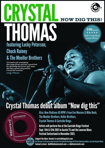 Now Dig This! - Crystal Thomas - Música - DIAL TONE - 0688923010025 - 30 de abril de 2021