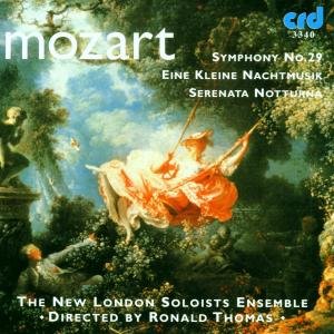Cover for Mozart / New London Soloists Ensemble · Symphony No. 29 in a K201 (CD) (2009)