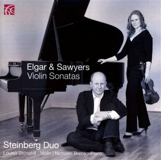 Cover for Elgar / Sawyers / Steinberg Duo · Violin Sonatas (CD) (2014)