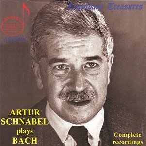 Cover for Bach / Schnabel / Lso / Boult · Artur Schnabel Plays Bach (CD) (2006)