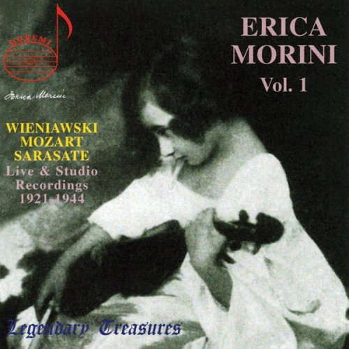 Cover for Wieniawski / Mozart / Nbc Symphony Orch / Ormandy · Erica Morini 1: Live &amp; Studio Recordings 1921-1944 (CD) (2006)