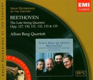 Beethoventhe Late String Quartets - Alban Berg Quartett - Musiikki - WARNER CLASSICS - 0724347682025 - maanantai 5. syyskuuta 2005