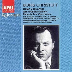 Cover for Christoff Boris · Italian Opera Arias (CD) (2003)