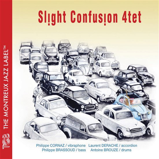 Cover for Slight Confusion -4tet (CD) (2014)