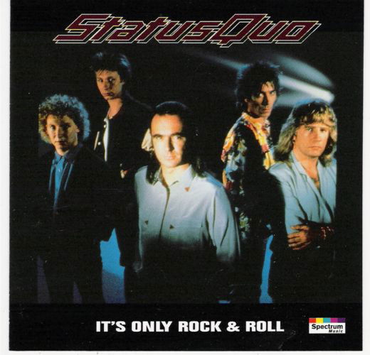 Cover for Status Quo  · Its Only Rock And Roll (CD) (2024)
