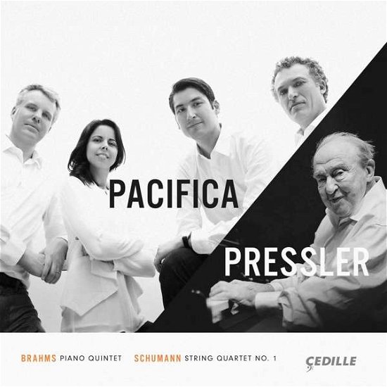 Cover for Brahms / Schumann / Pacifica Quartet / Pressler · Brahms: Piano Quintet Op 34 / Schumann (CD) (2017)