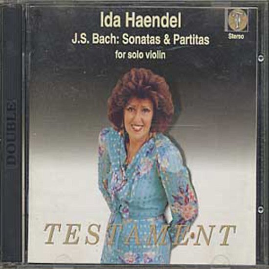 Cover for Haendel Ida · Sonatas &amp; Partitas Testament Klassisk (CD) (2000)