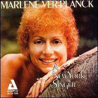 Cover for Marlene Verplanck · A New York Singer (CD) (2014)