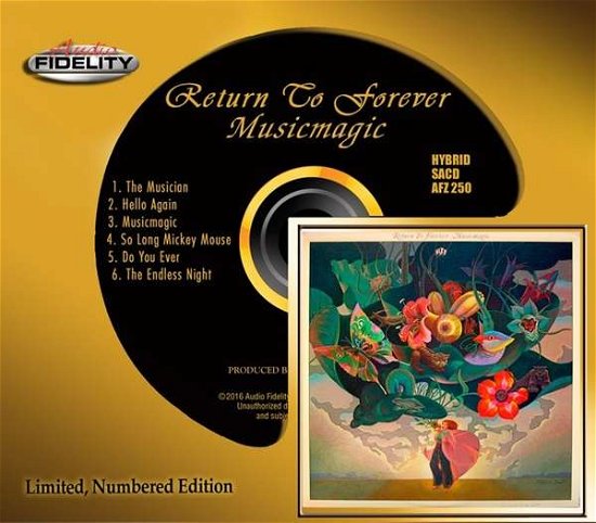 Cover for Return To Forever · Musicmagic (Limited Numbered Edition) (Hybrid-SACD) (SACD) [Limited Numbered edition] (2016)