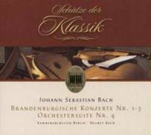 Cover for Bach,j.s. / Co Berlin / Koch · Brandenburg Concerto No. 1-3 (CD) (2008)