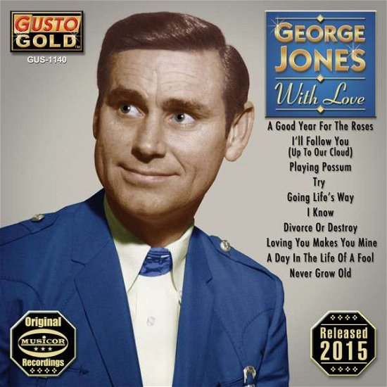 Cover for George Jones · With Love (CD) (2015)