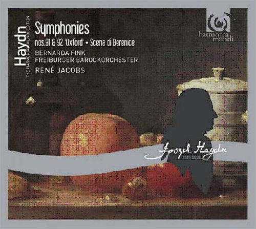 Cover for Freiburger Barockorchester · Haydn: Sinfonien 91 &amp; 92/berenice (CD) (2009)