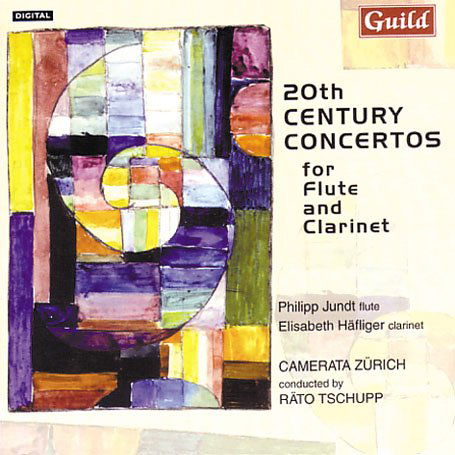 Cover for 20th Century Concertos for Flute &amp; Clarinet / Var (CD) (2003)