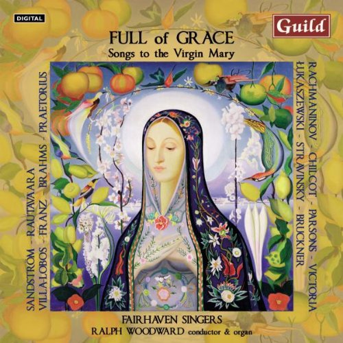 Cover for Rachmaninov / Parsons / Franz / Woodward · Full of Grace - Songs to the Virgin Mary (CD) (2012)