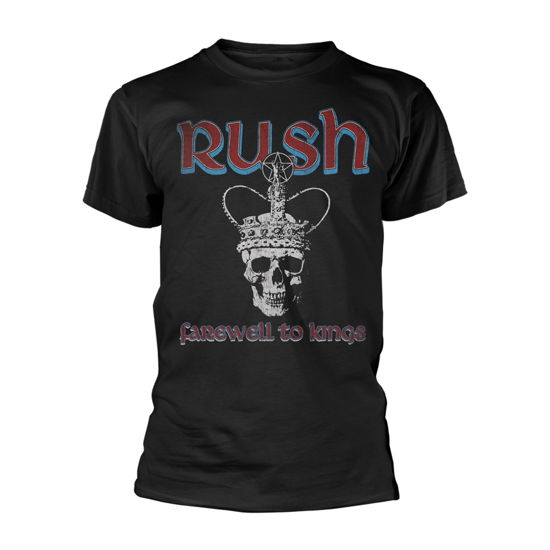 Cover for Rush · Farewell to Kings (T-shirt) [size XL] [Black edition] (2020)