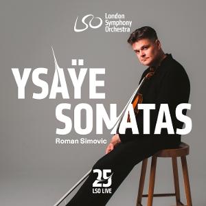 Cover for Roman Simovic · Ysaye: Six Sonatas For Solo Violin (CD) (2025)