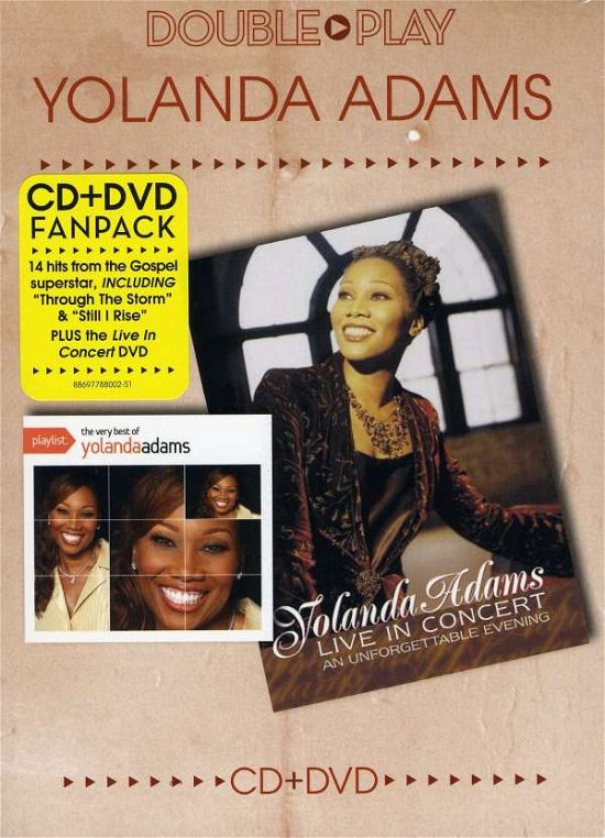 Cover for Yolanda Adams · Yoland Adamas:Double Play (CD)