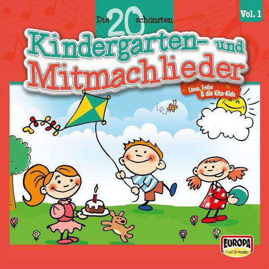 Die 20 Schönsten Kindergarten- Und Mitmachlieder, - Lena,felix & Die Kita-kids - Musikk - EUROPA FM - 0888750557025 - 20. mars 2015