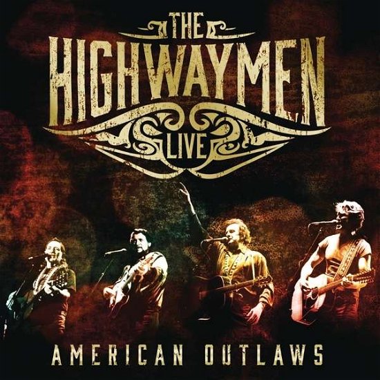 The Highwaymen · Live - American Outlaws (3-cd / Dvd) (CD/DVD) [Box set] (2016)