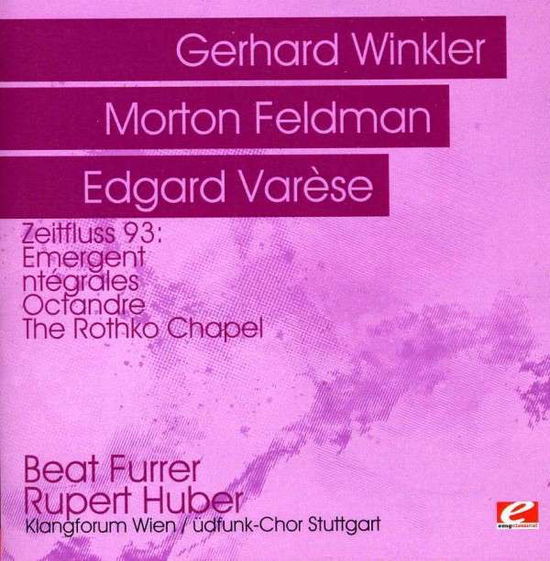 Cover for Gerhard Winkler · Zeitfluss 93: Winkler: Emergent - Varese:-Winkler, (CD) (2012)