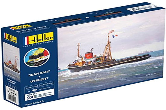 Cover for Heller · 1/200 Starter Kit Jean Bart + Utrecht Twinset (Toys)