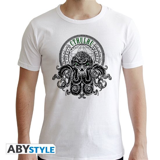 Cover for Cthulhu · Cthulhu: Cthulhu White New Fit (T-Shirt Unisex Tg. L) (MERCH) (2019)